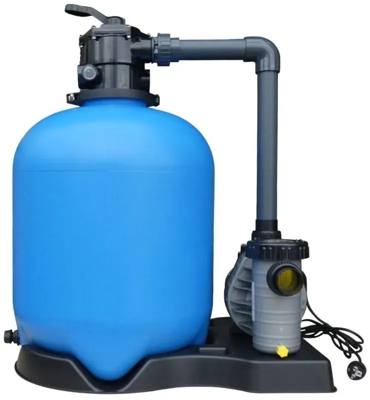 OKU Bali Premium Sandfilteranlage mit fester Verrohrung,Ø500, Aqua Vario Plus, 80m3