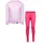 Trespass Alec Base Layer Set Rot 7-8 Jahre