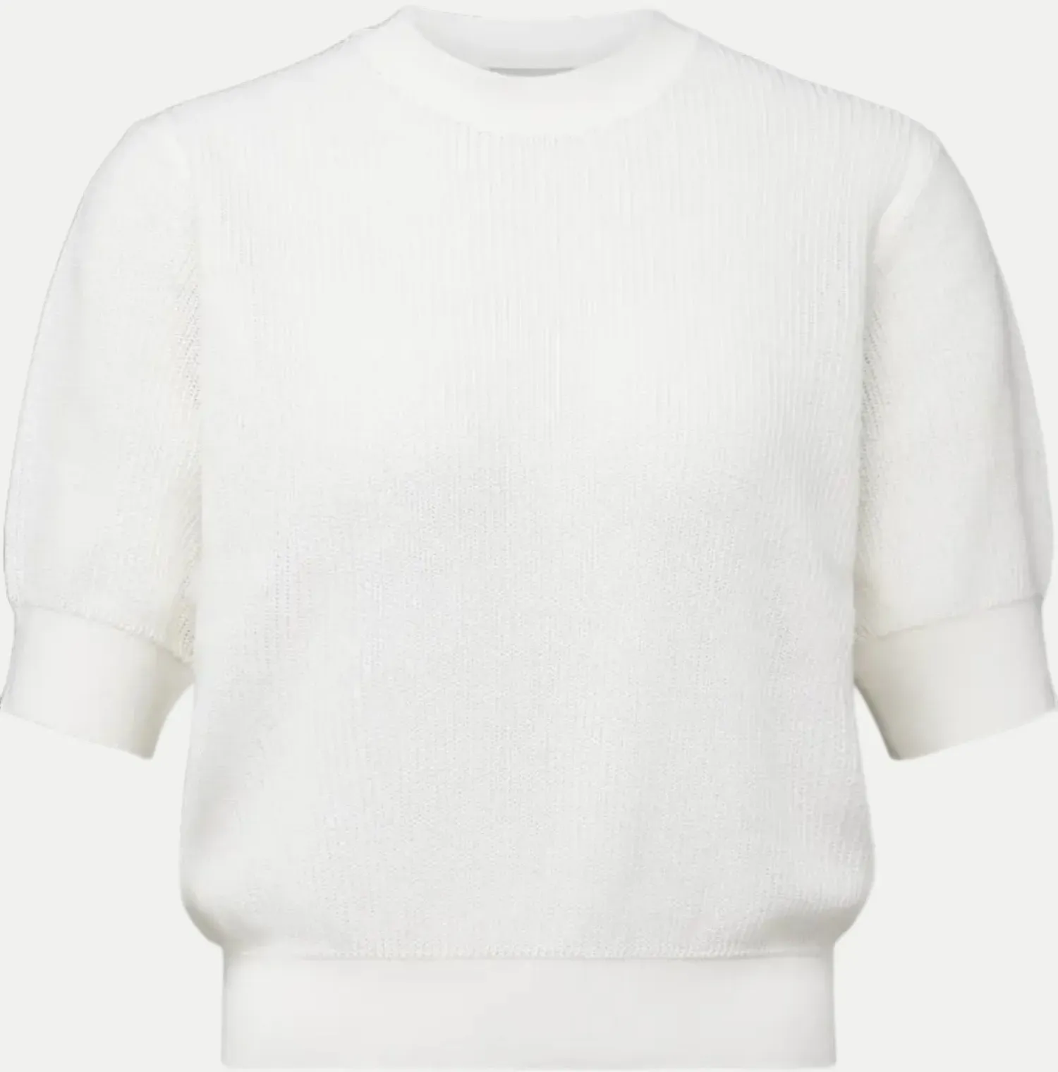 Strickshirt SANIDY Weiß S