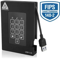 Apricorn Aegis Padlock Fortress 2TB USB 3.0 schwarz (A25-3PL256-2000F)