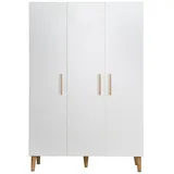 roba Kleiderschrank Mick 3-türig weiß