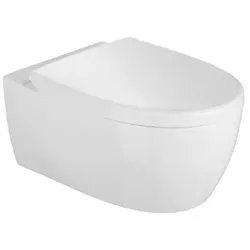 Design Wand-WC, weiß, spülrandlos - weiß