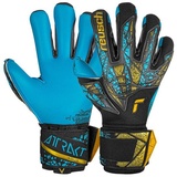 Reusch Torwarthandschuhe Attrakt Aqua Finger, black / gold / aqua, 10