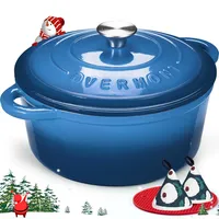 Overmont Schmortopf 26 cm rund