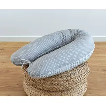 LOOLAY Stillkissen 190 cm Punkte Grau