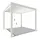 pergoline Pavillon 300 x 300 cm weiß