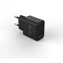 ESTUFF USB-C Charger EU PD 20W. 1 x USB-C. Black