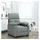 vidaXL Relaxsessel Elektrisch 90 x 100 x 90 cm Dunkelgrau mit Fernbedienung und Kissen