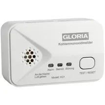 Gloria KO1 Kohlenmonoxid-Melder Weiß