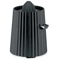 plissè, schwarze elektrische zitruspresse, alessi