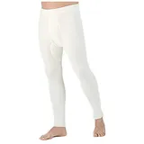 Medima Herren Hose lang mit Eingriff - Angora 100 weiss XL - XL