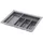 Agoform Besteckeinsatz Classico 44 x 54 x 5,05 cm 1-tlg. Schiefergrau