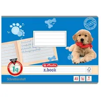 Herlitz 5 Schreibhefte / A5 quer / 1. Schuljahr / 16 Blatt / Lineatur 1q liniert