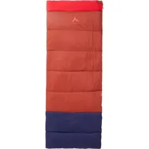 Mc Kinley McKINLEY Decken-Schlafsack Camp Flanelle II, Red Rust/Navy Dark, 195R
