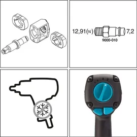HAZET 9012EL-SPC Druckluft-Schlagschrauber