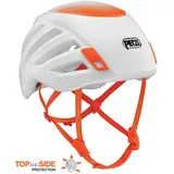 Petzl Sirocco Kletterhelm Weiß/Orange
