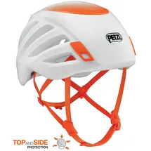 Petzl Sirocco Kletterhelm Weiß/Orange