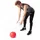 Sport-Thieme Medizinball Rot 3 kg