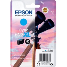 Epson Original 502XL Tinte Fernglas Singlepack Cyan XL, XP-5100 XP-5105 XP-5150 XP-5155 WF-2860DWF WF-2865DWF WF-2880DWF WF-2885DWF, ReadyPrint Flex-Tintentarife