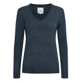 Oxmo Strickpullover Total Eclipse Melange M