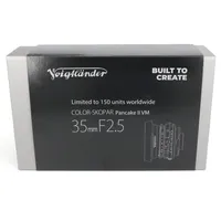 Voigtländer Color-Skopar 2,5/35 mm silb. Pancake II VM Objektiv inkl.LH-4N Limit.