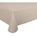 Beautex Tischdecke Wachstuchtischdecke abwaschbar rutschfest mit Paspelband, Motivwahl (1-tlg) beige Eckig | 110 cm x 140 cm