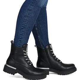 Rieker Schnürboots in Schwarz | Gr.: 36