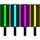 PATONA Premium LED Schwertleuchte RGB/Bi-Colour + APP-Steuerung