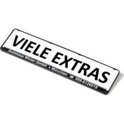 Eichner Werbeschild für Kennzeichenverstärker Viele Extras