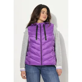 Ulla Popken HYPRAR Steppweste Damen Lila 54/56