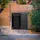 ML-Design Mülltonnenbox 4er 260 x 80 x 120 cm beige