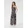 Kaffe Kleid Blusenkleid Schwarz/Weiß 42