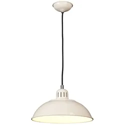 Franklin 1-flammige Pendelleuchte - Creme - FRANKLIN-P-CR