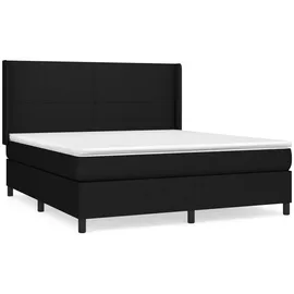 vidaXL Boxspringbett 180 x 200 cm Schwarz