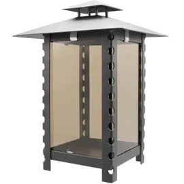 METALLWARENFABRIK MOLL Grablaterne 14 x 14 x 23 cm schwarz