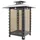 METALLWARENFABRIK MOLL Grablaterne 14 x 14 x 23 cm schwarz