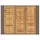 vidaXL Garten-Bartisch mit Holzplatte Grau 105x80x110 cm Polyrattan