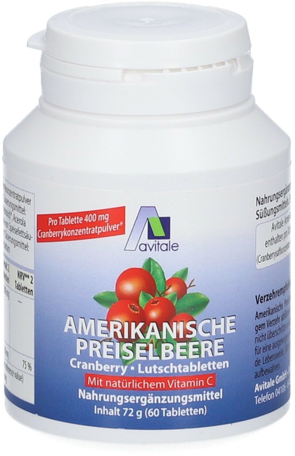 Avitale Amerikanische Preiselbeere