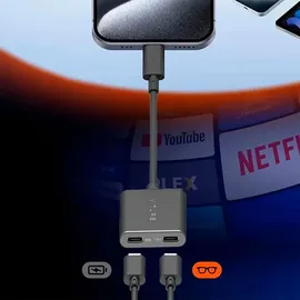 viture USB-C Adapter Schwarz