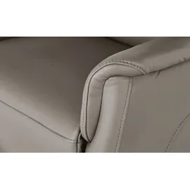 Hukla Sessel Dean Leder 70 x 107 x 88 cm Grau elektrisch