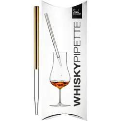 Eisch Gentleman Whisky-Pipette Gold im Geschenkkarton