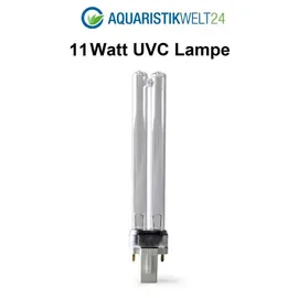 AQUARISTIKWELT24 - 11 Watt Uvc Ersatzlampe Wasserklärer G23 Sockel