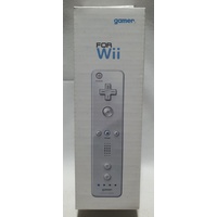 Gamer Wii Remote Plus Controller White for Nitnendo Wii incl. Wii Remote Jacket