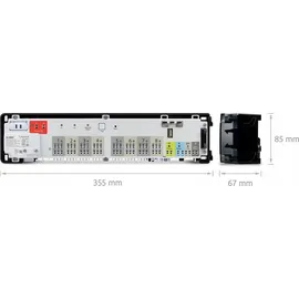 SALUS 8-Zonen 230V 132801 max. 3 Stelleantriebe pro Zone