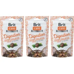 BRIT CARE Cat Snack Digestion 3x50g