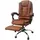 Hti-Living Chefsessel Kunstleder Braun