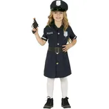 FIESTAS GUIRCA Polizei Kleid Kostüm für Mädchen