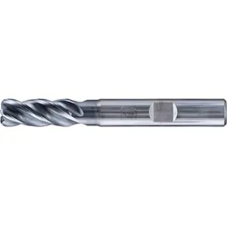 PFERD VHM Eckfräser lang 4 Schneiden Radius TiAlN Schaft HB Universal Line - 23000159