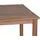 MiaMöbel Teak Esstisch 70x70cm Massivholz Teak