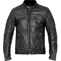 John Doe Storm Lederjacke Schwarz 4XL